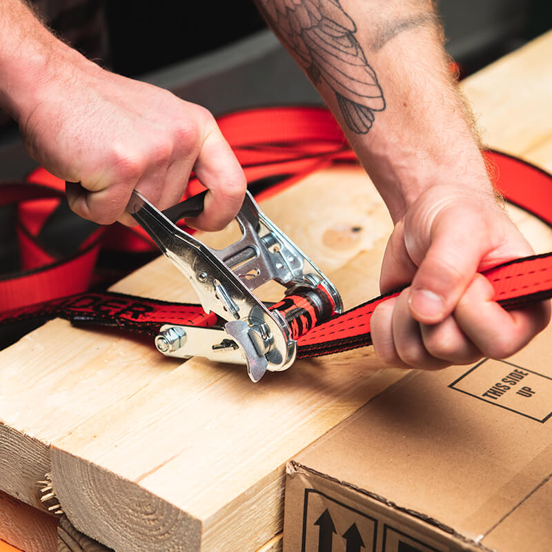 tightening a quickloader tiedown