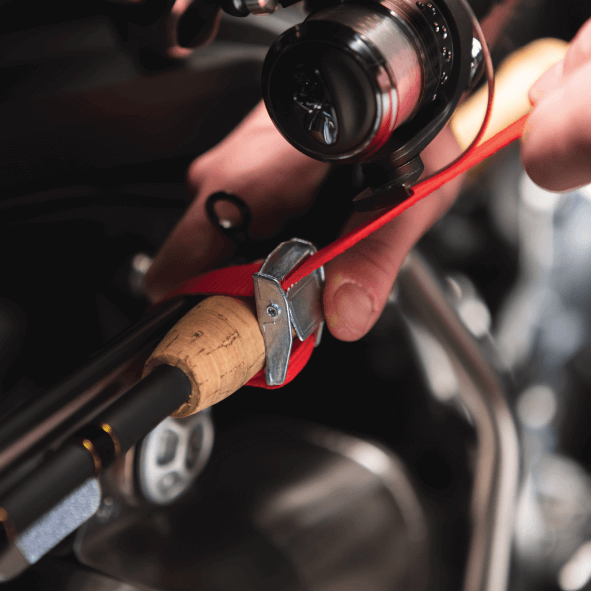 tightening Cambuckle tie-down webbing